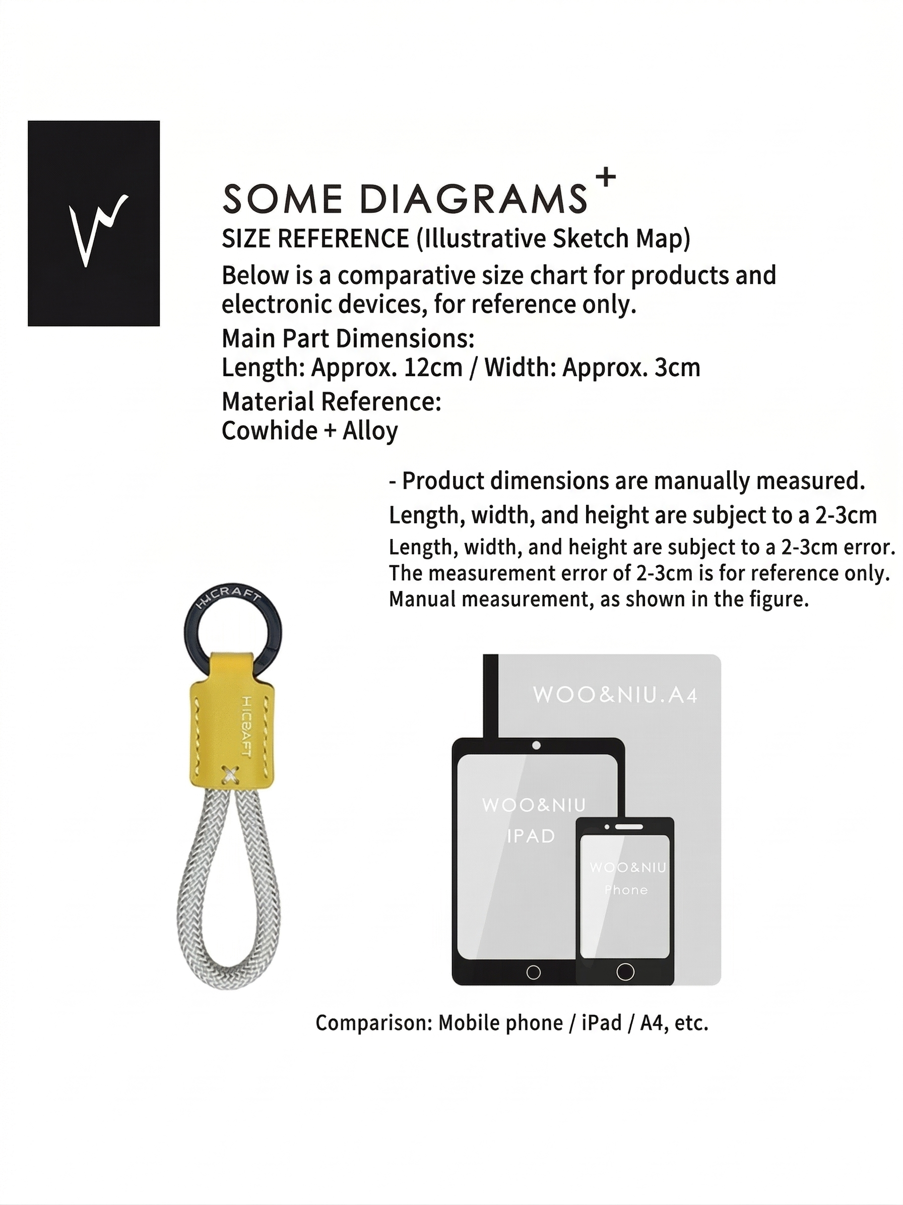WOONIU Leather Keychain Lanyard - wooniu Leather Charm - cute bag charm plush keychain for backpack and purse