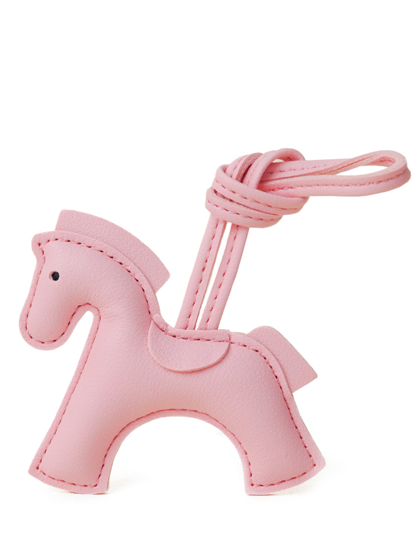 WOONIU Premium Puffy Pony Charm - wooniu Plush Charm - cute bag charm plush keychain for backpack and purse