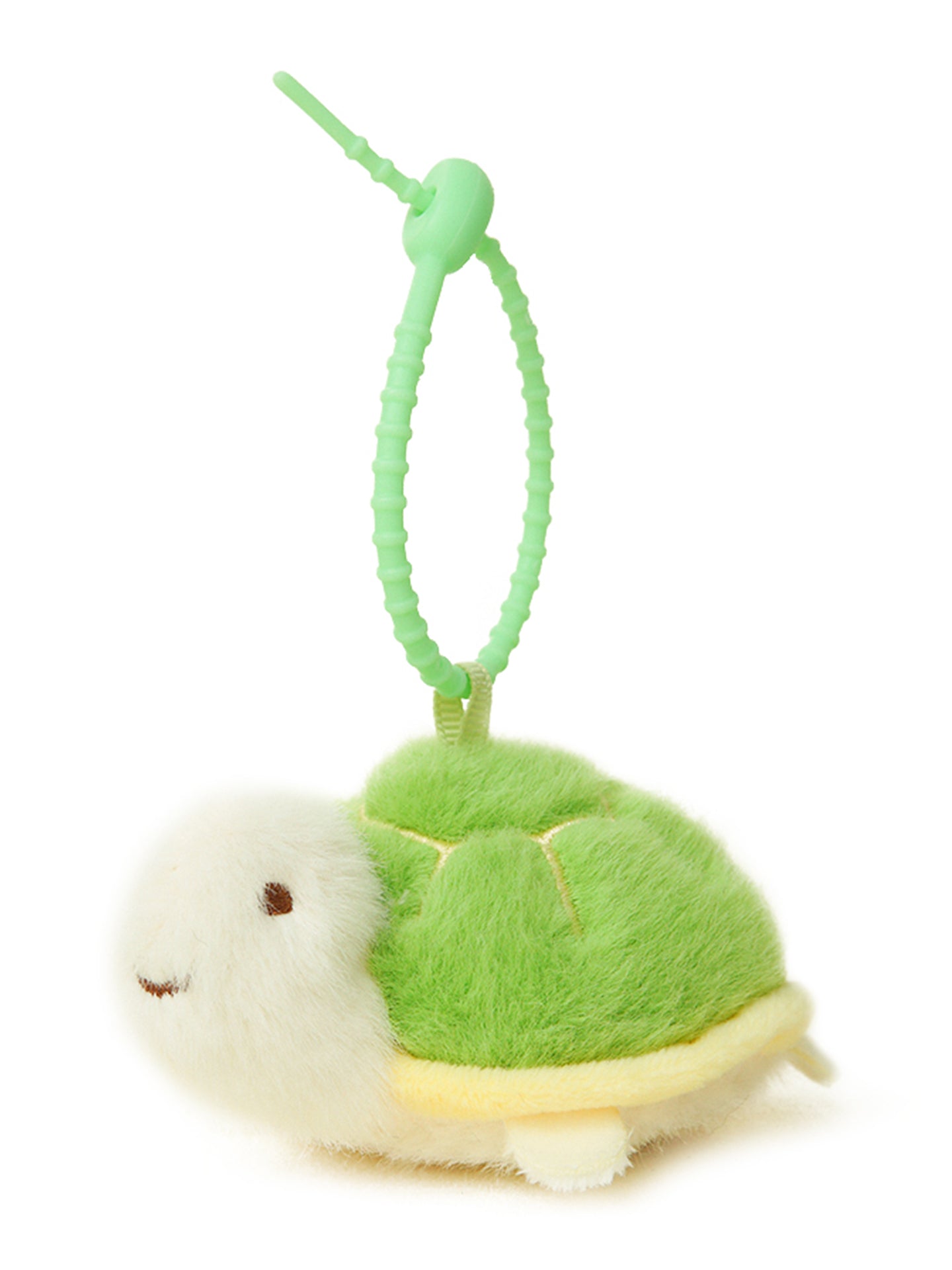 WOONIU Mini Three Inch Turtle Plush - wooniu Plush Charm - cute bag charm plush keychain for backpack and purse