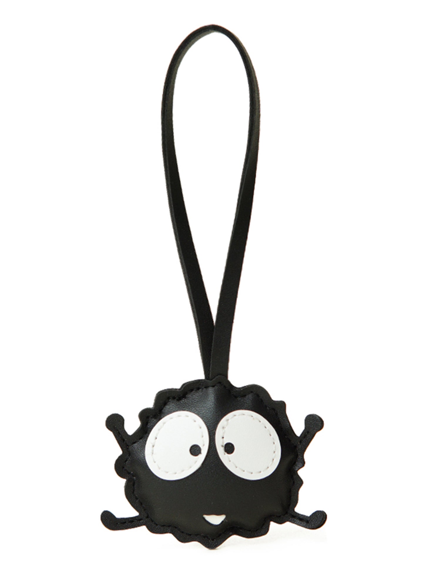 WOONIU Soot Sprite Fuzzy Plush Charm - wooniu Plush Charm - cute bag charm plush keychain for backpack and purse