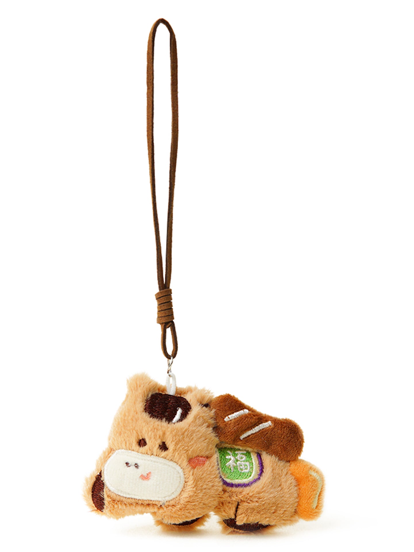 WOONIU Instantly Rich Cute Plush Bag Pendant For Girls, Zodiac Horse Doll, Backpack Decoration, Keychain - cute plush bag charm