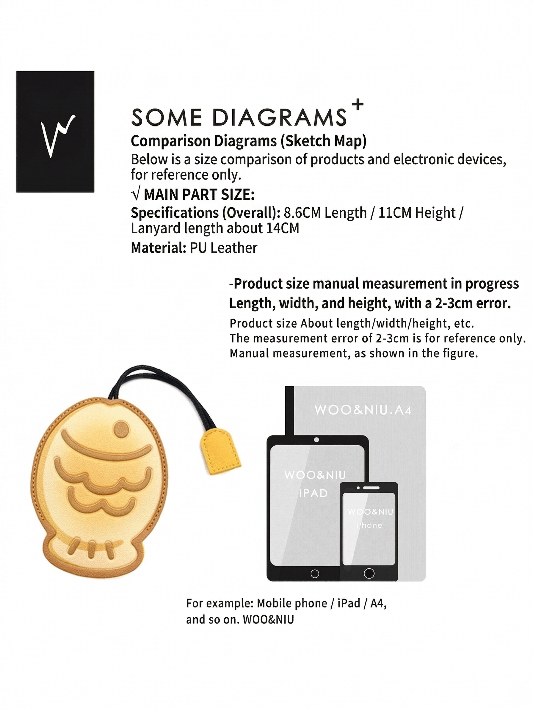 WOONIU Wind Up Dopamine Puppy Charm - wooniu Plush Charm - cute bag charm plush keychain for backpack and purse